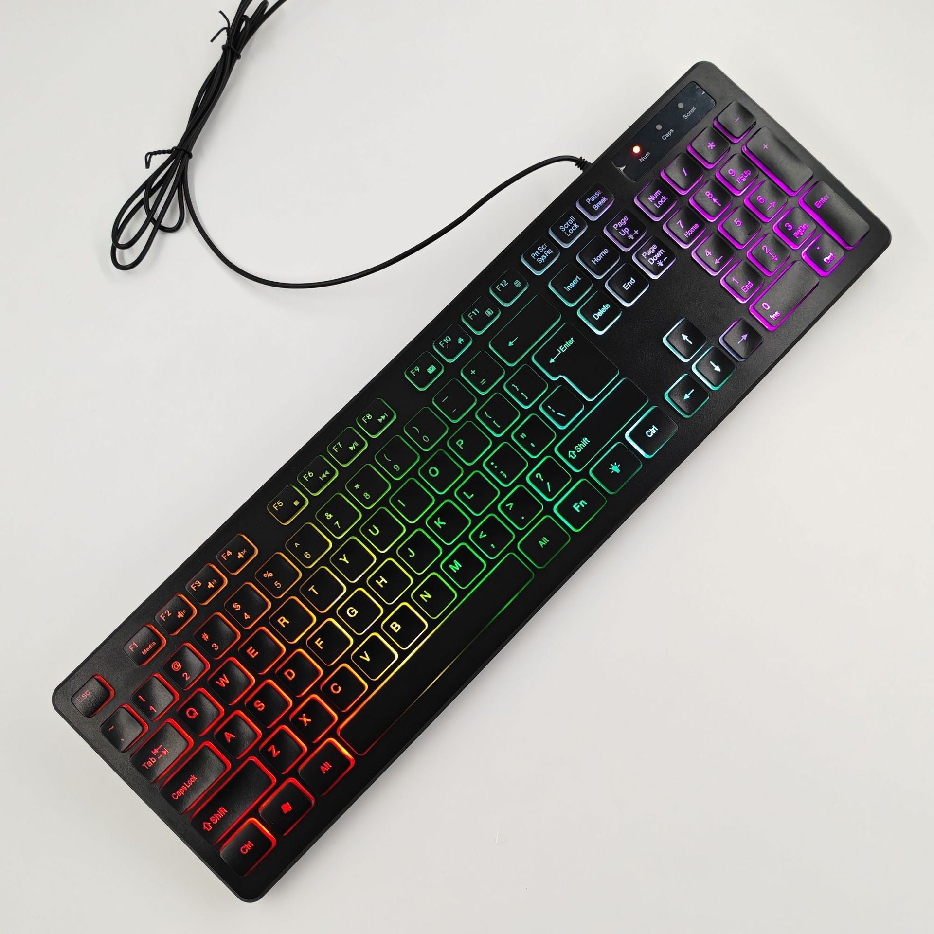 Clavier USB Rétroéclairé Multilingue - BMYANY