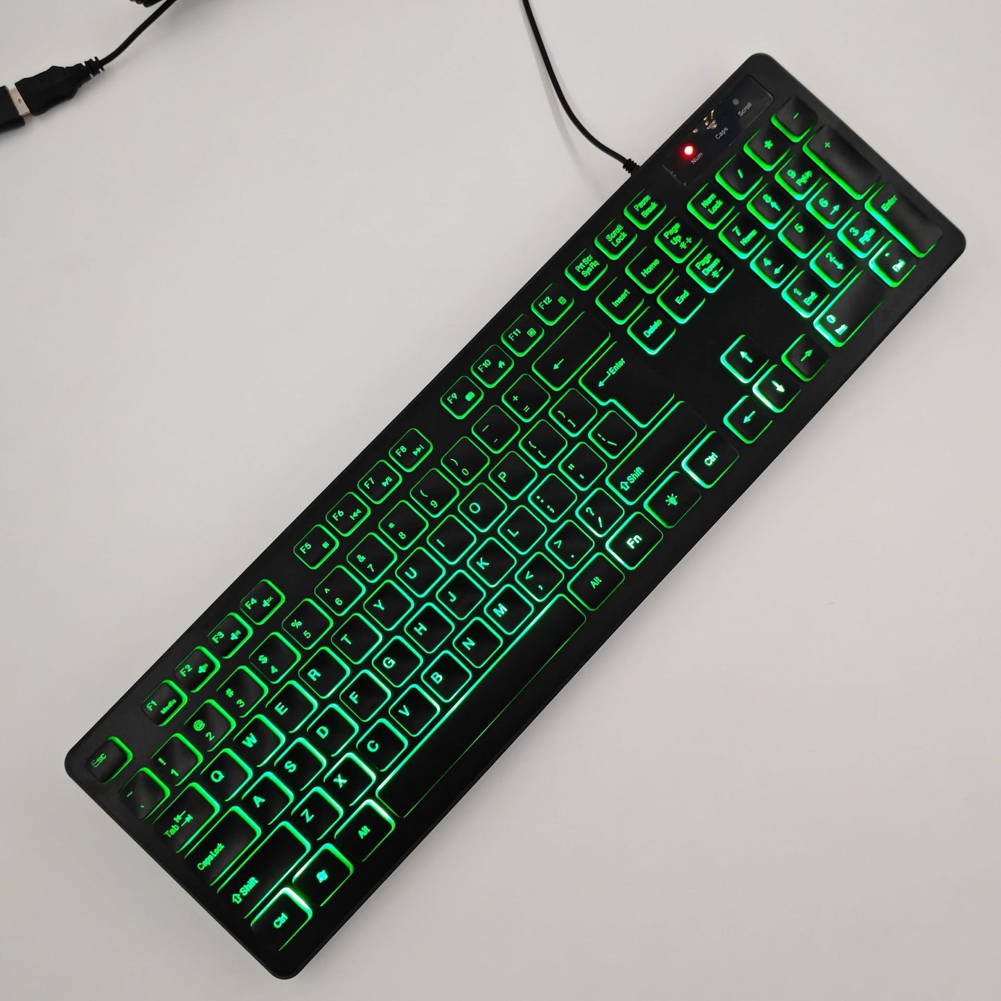 Clavier USB Rétroéclairé Multilingue - BMYANY