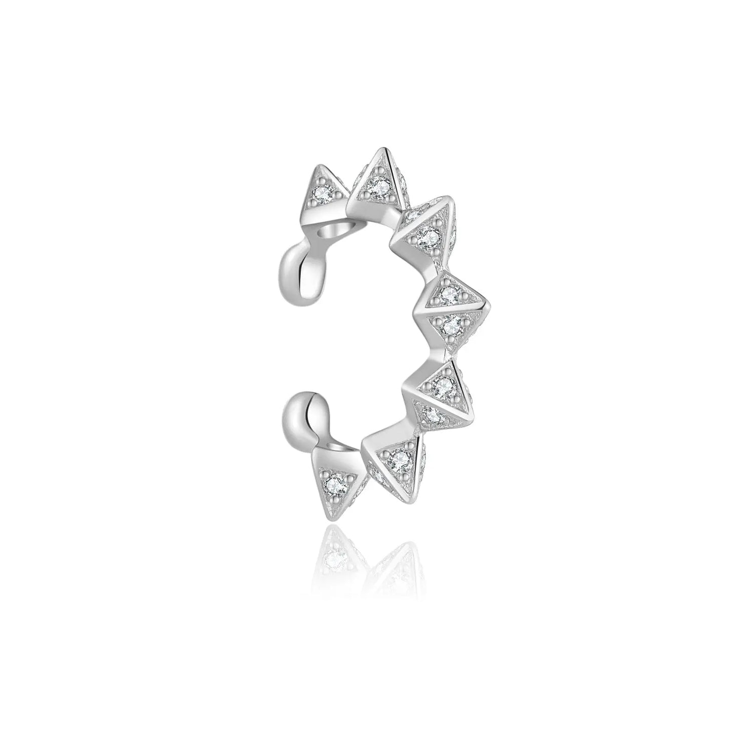Clip d'oreille femme non percé en argent sterling 925 - BMYANY