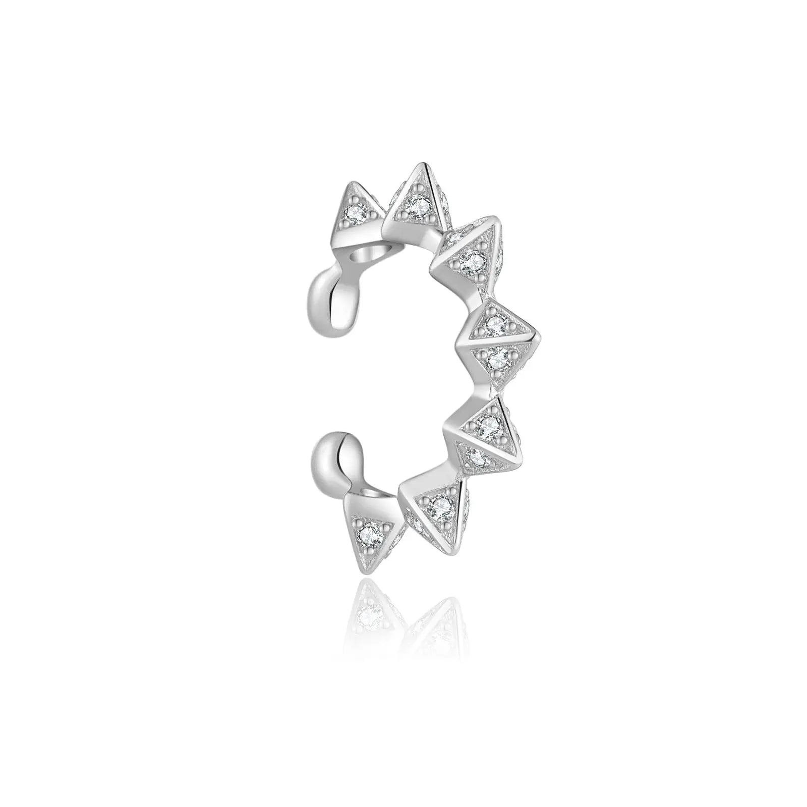 Clip d'oreille femme non percé en argent sterling 925 - BMYANY