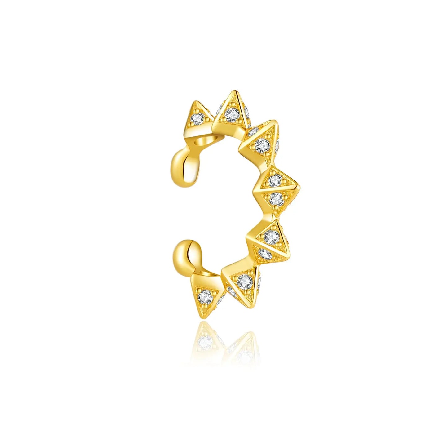 Clip d'oreille femme non percé en argent sterling 925 - BMYANY