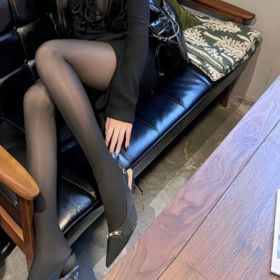 Collants Brillants Satinés Femme - BMYANY