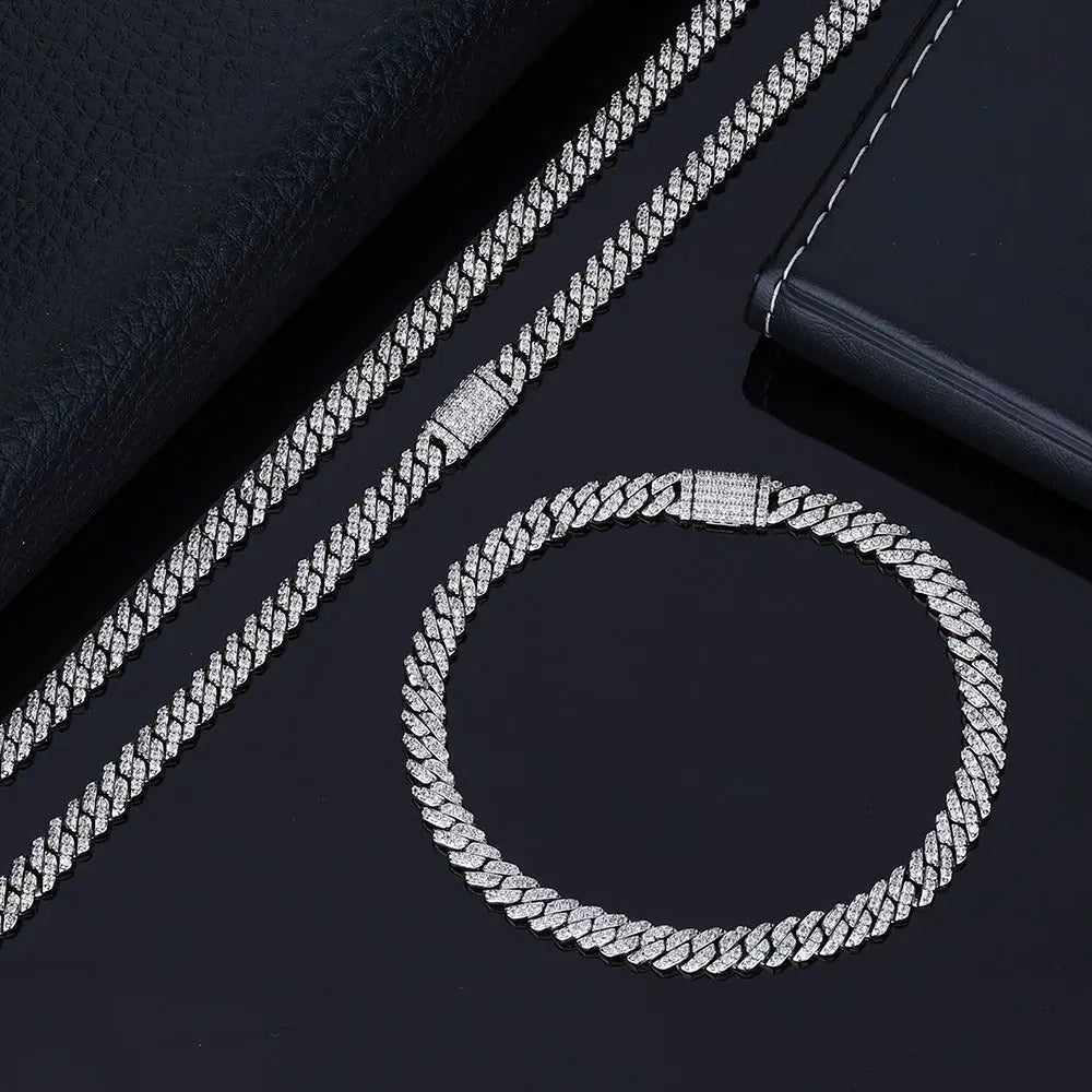 Collier HOMME  Zircon OR - BMYANY