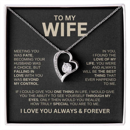 Collier d'amour creux orné de bijoux, cadeau spécial pour femme - BMYANY