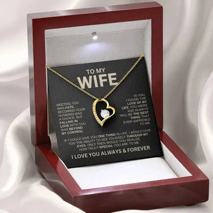 Collier d'amour creux orné de bijoux, cadeau spécial pour femme - BMYANY