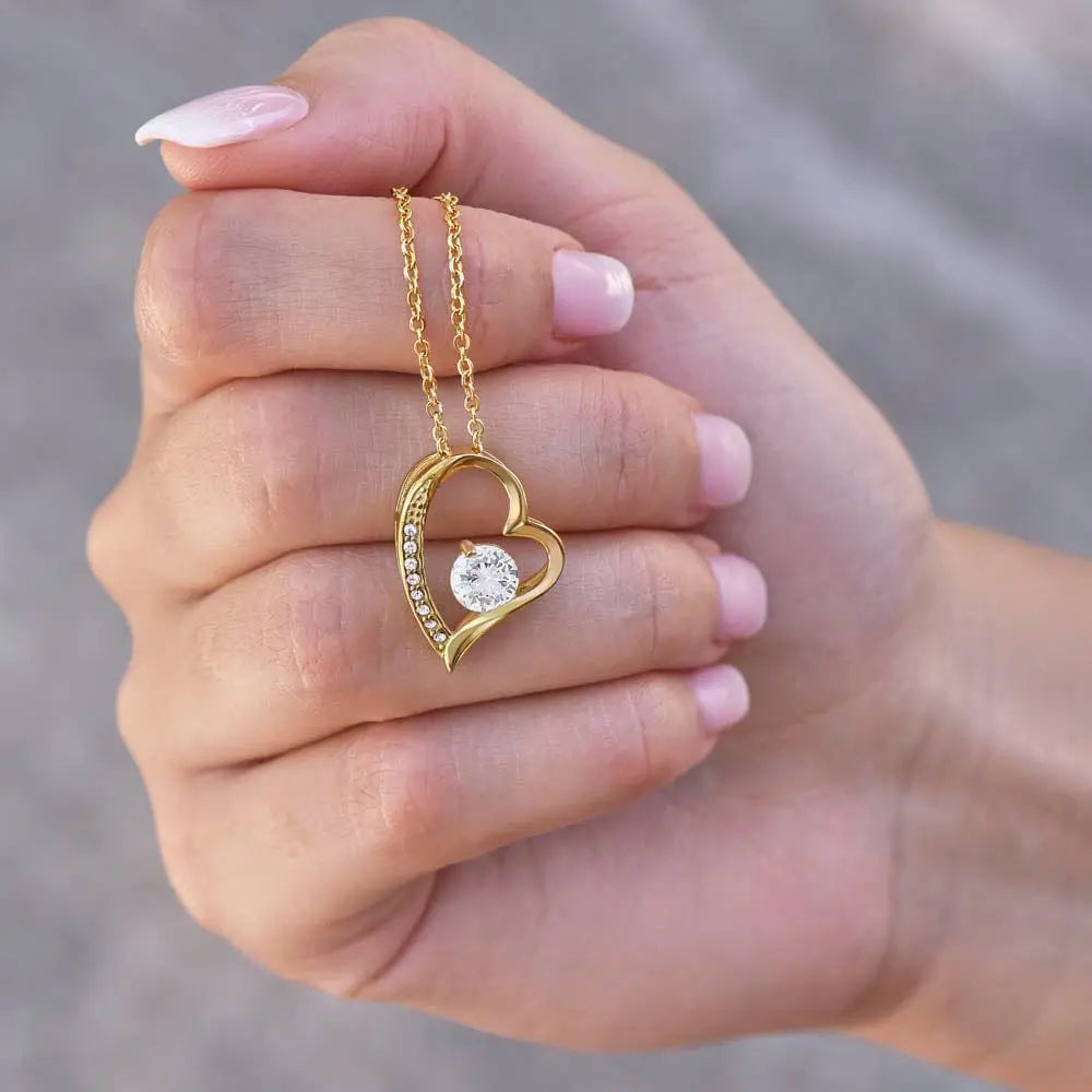 Collier d'amour creux orné de bijoux, cadeau spécial pour femme - BMYANY
