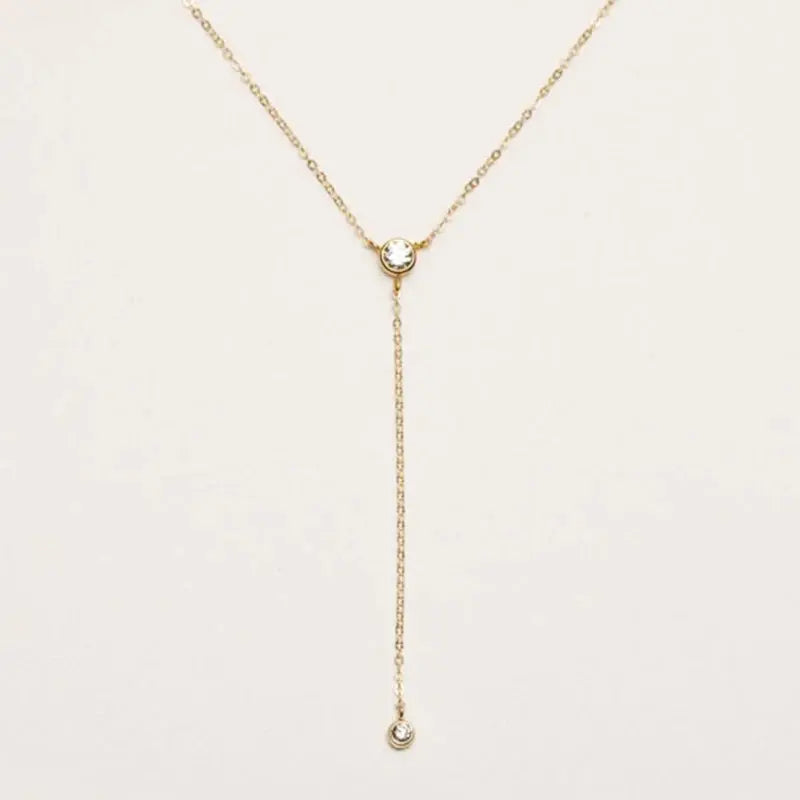 Collier en Plaqué or Y doré, pour femmes - BMYANY