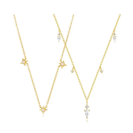 Collier en argent sterling 925 pour femme - BMYANY