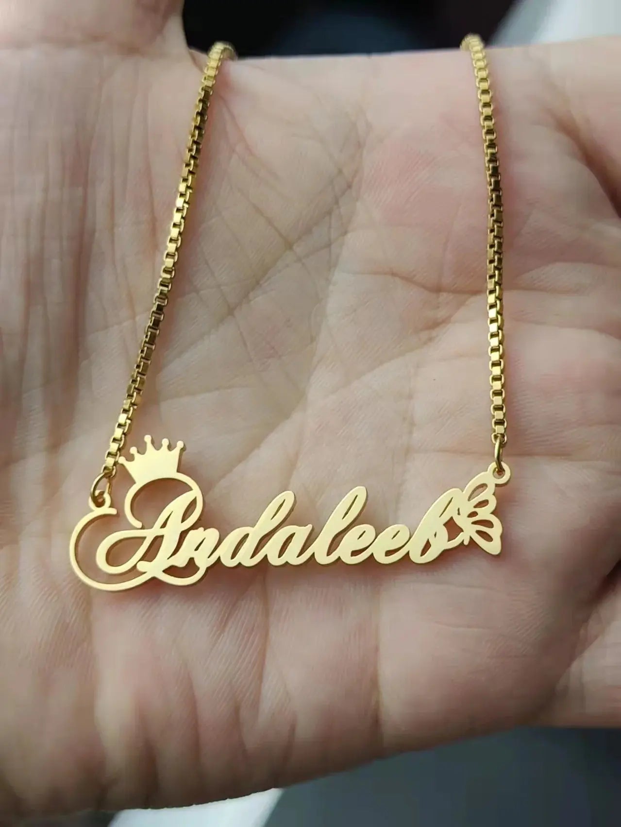 Collier personnalisé avec nom pour femmes et hommes - BMYANY