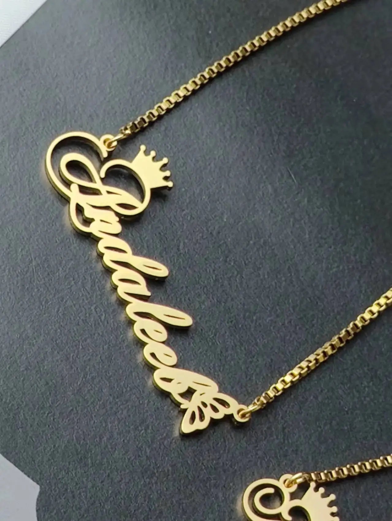 Collier personnalisé avec nom pour femmes et hommes - BMYANY