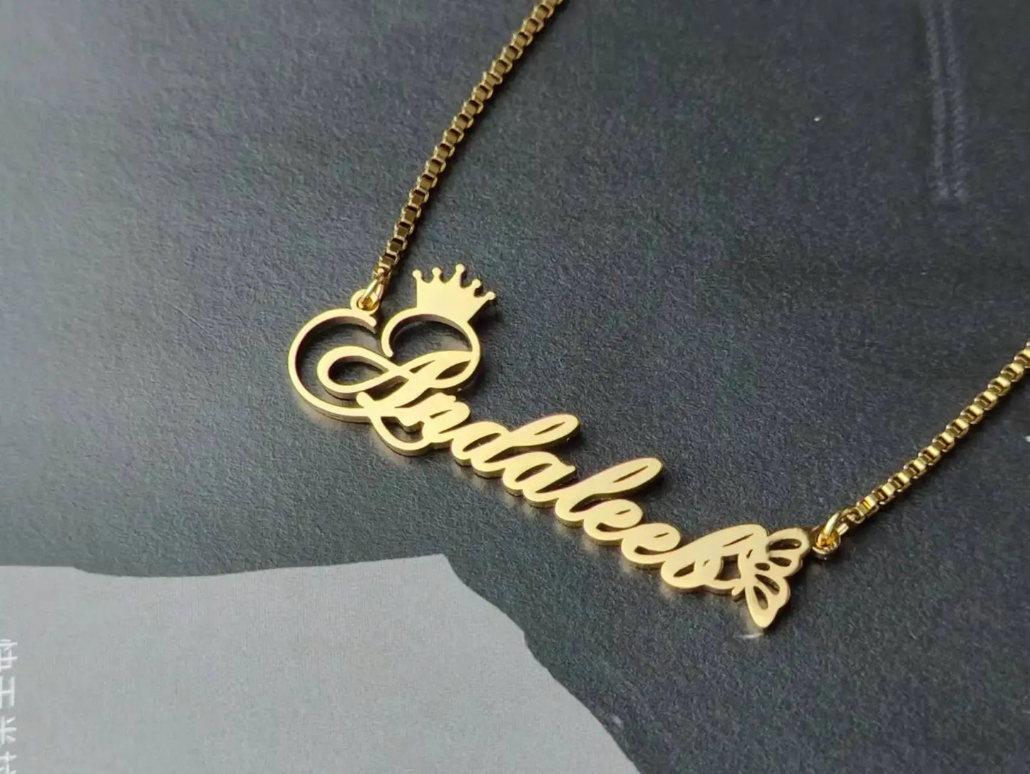 Collier personnalisé avec nom pour femmes et hommes - BMYANY