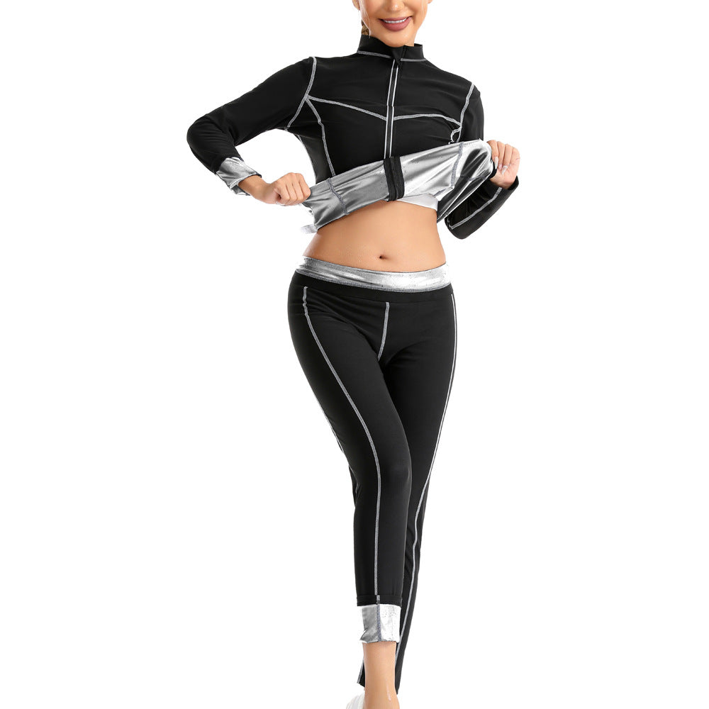 Combinaison de sport minceur gainante pour femmes - BMYANY