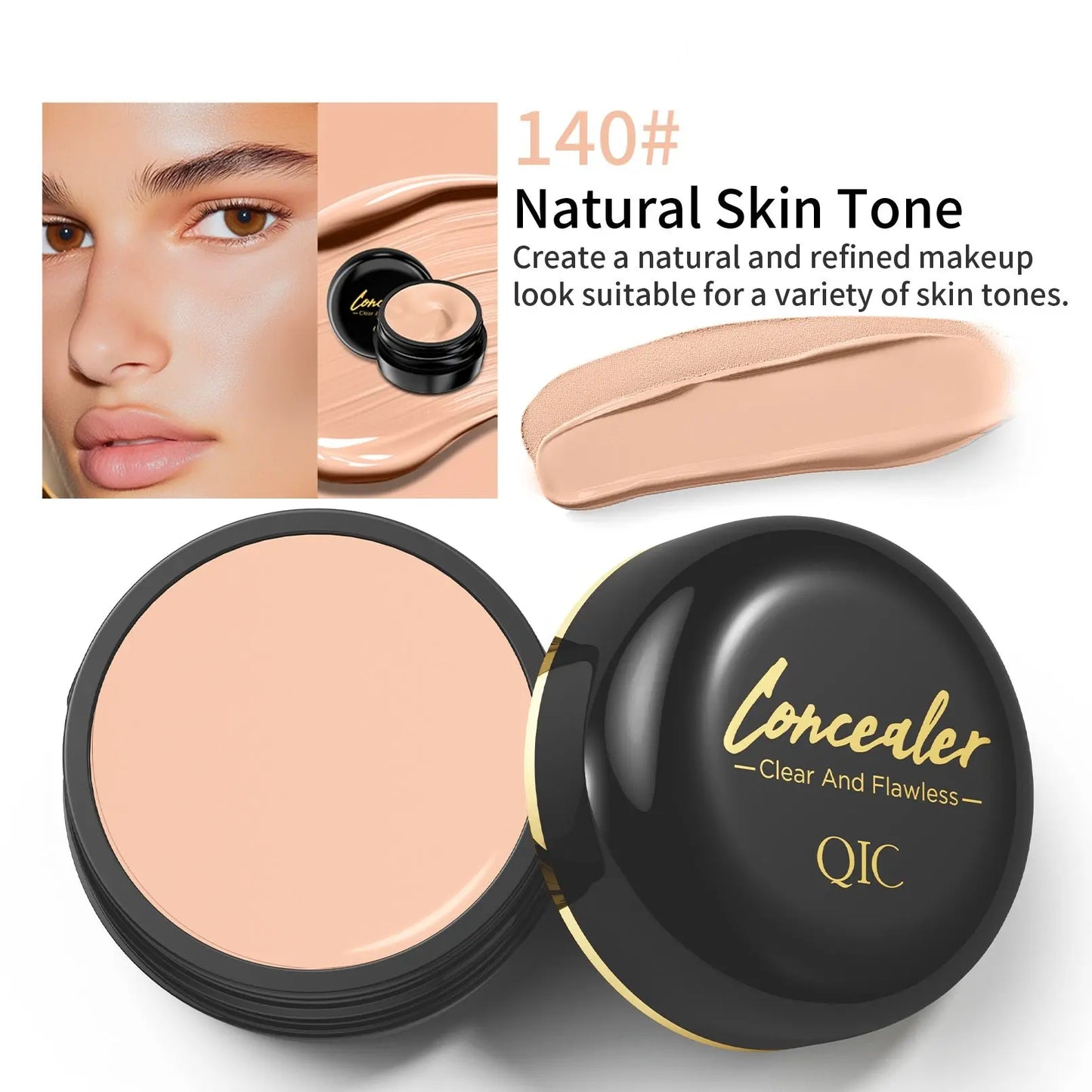 Correcteur Haute Couvrance - Anti-Cernes, Imperfections & Tatouages - BMYANY