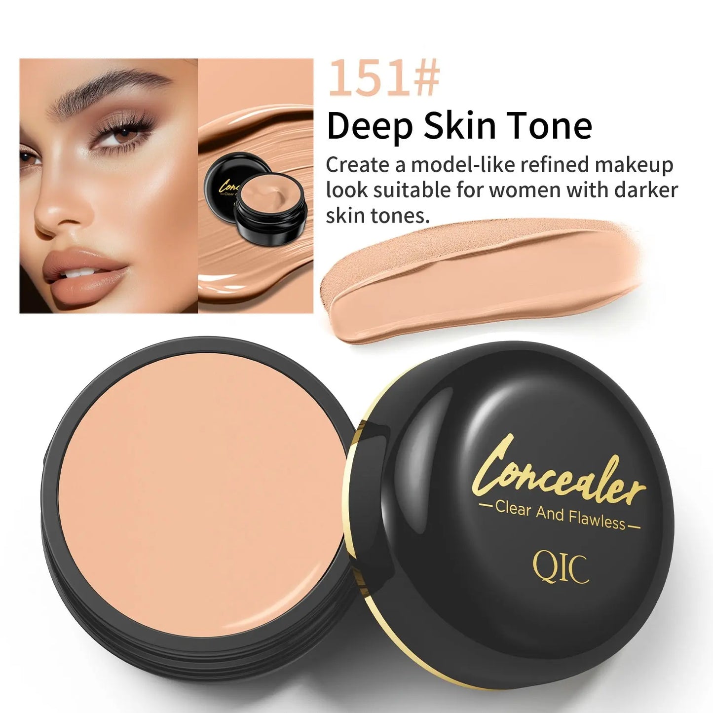 Correcteur Haute Couvrance - Anti-Cernes, Imperfections & Tatouages - BMYANY