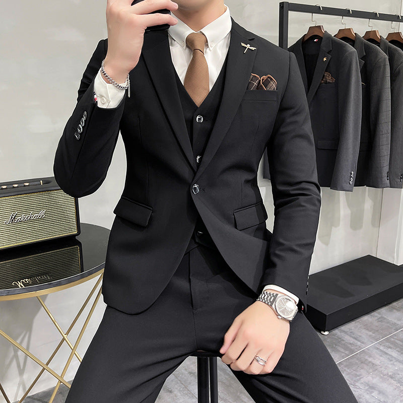 Costume Homme 3 Pièces Mariage - Élégant Business Formel - BMYANY