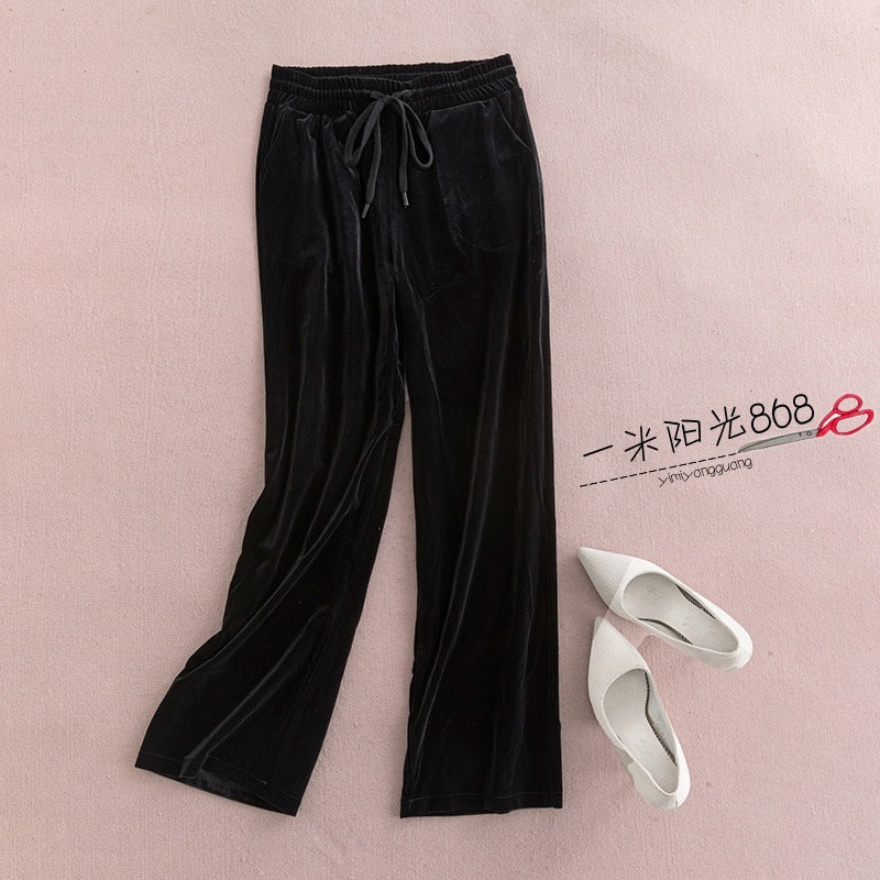 Costume Velours Élégant Femmes - Coupe Slim Chic - BMYANY