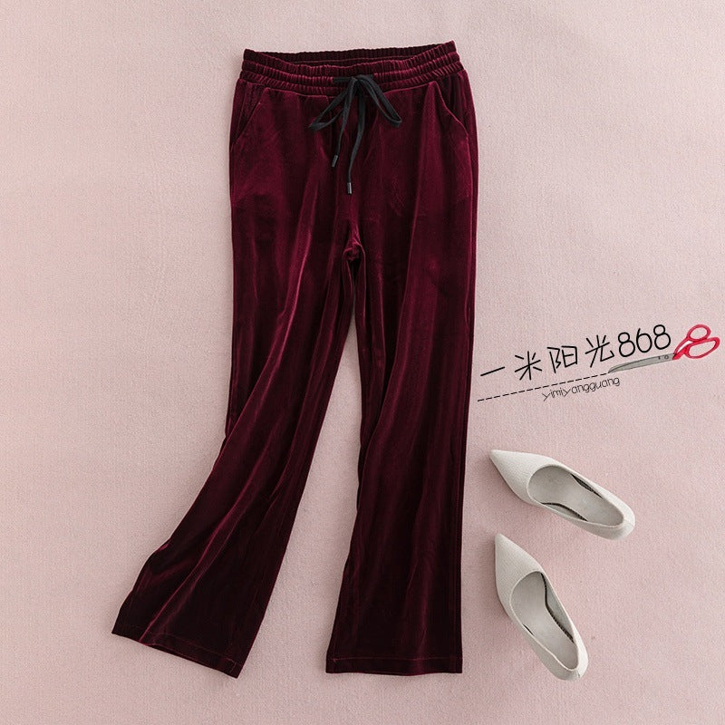 Costume Velours Élégant Femmes - Coupe Slim Chic - BMYANY