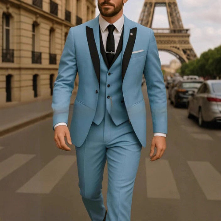 Costume hommes  trois pièces Marié Témoin Hôte Banquet - BMYANY