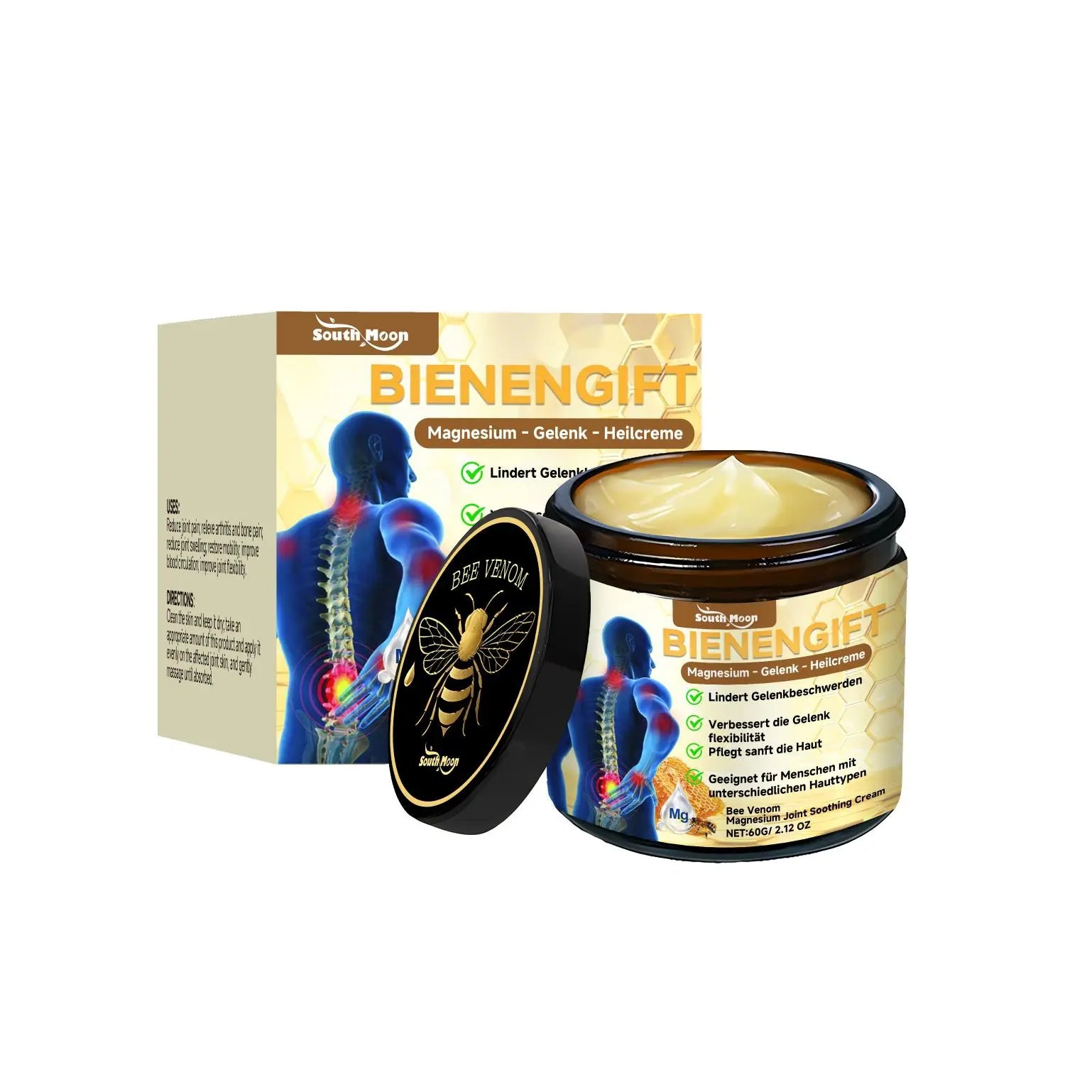 Crème Apaisante Articulations au Venin d’Abeille - BMYANY
