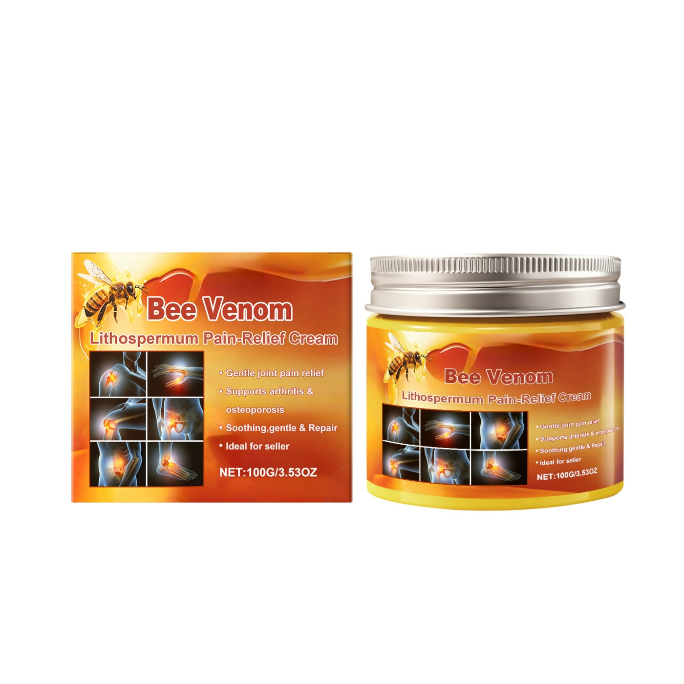 Crème Musculaire au Venin d’Abeille Soulagement Douleurs - BMYANY