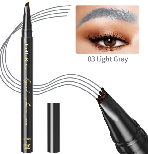 Crayon à Sourcils 4 Pointes Ultra Fin Waterproof Longue Tenue - BMYANY