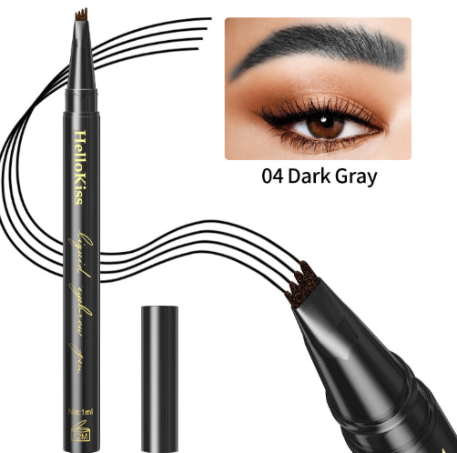 Crayon à Sourcils 4 Pointes Ultra Fin Waterproof Longue Tenue - BMYANY