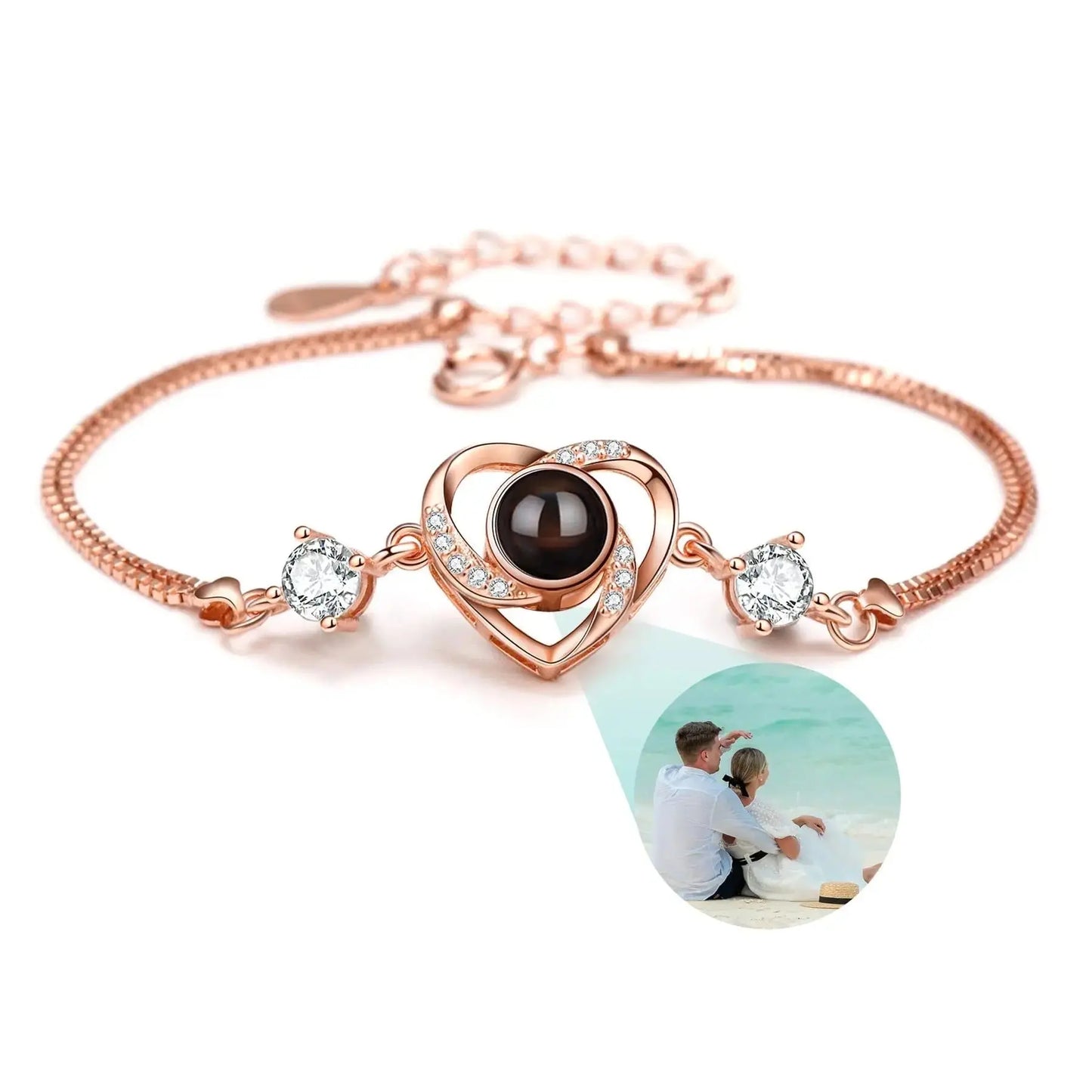 Creative And Simple S925 Silver Projection Bracelet - BMYANY