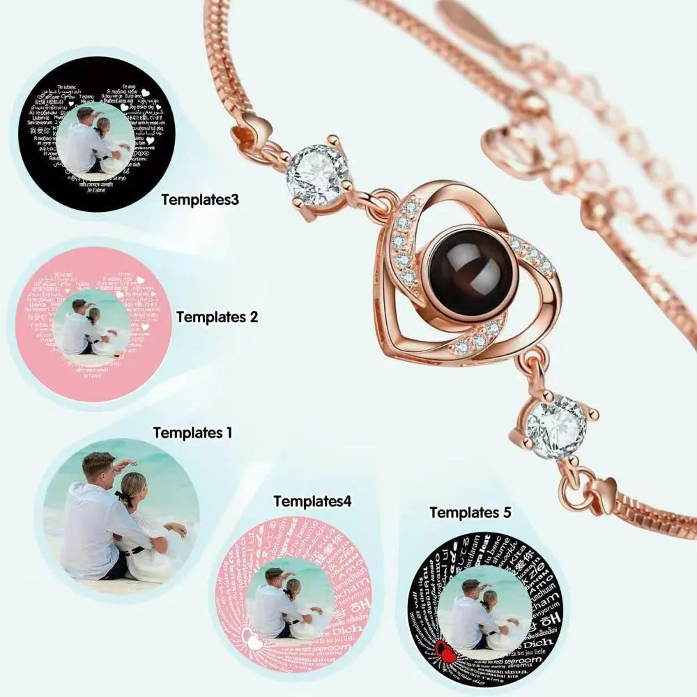 Creative And Simple S925 Silver Projection Bracelet - BMYANY