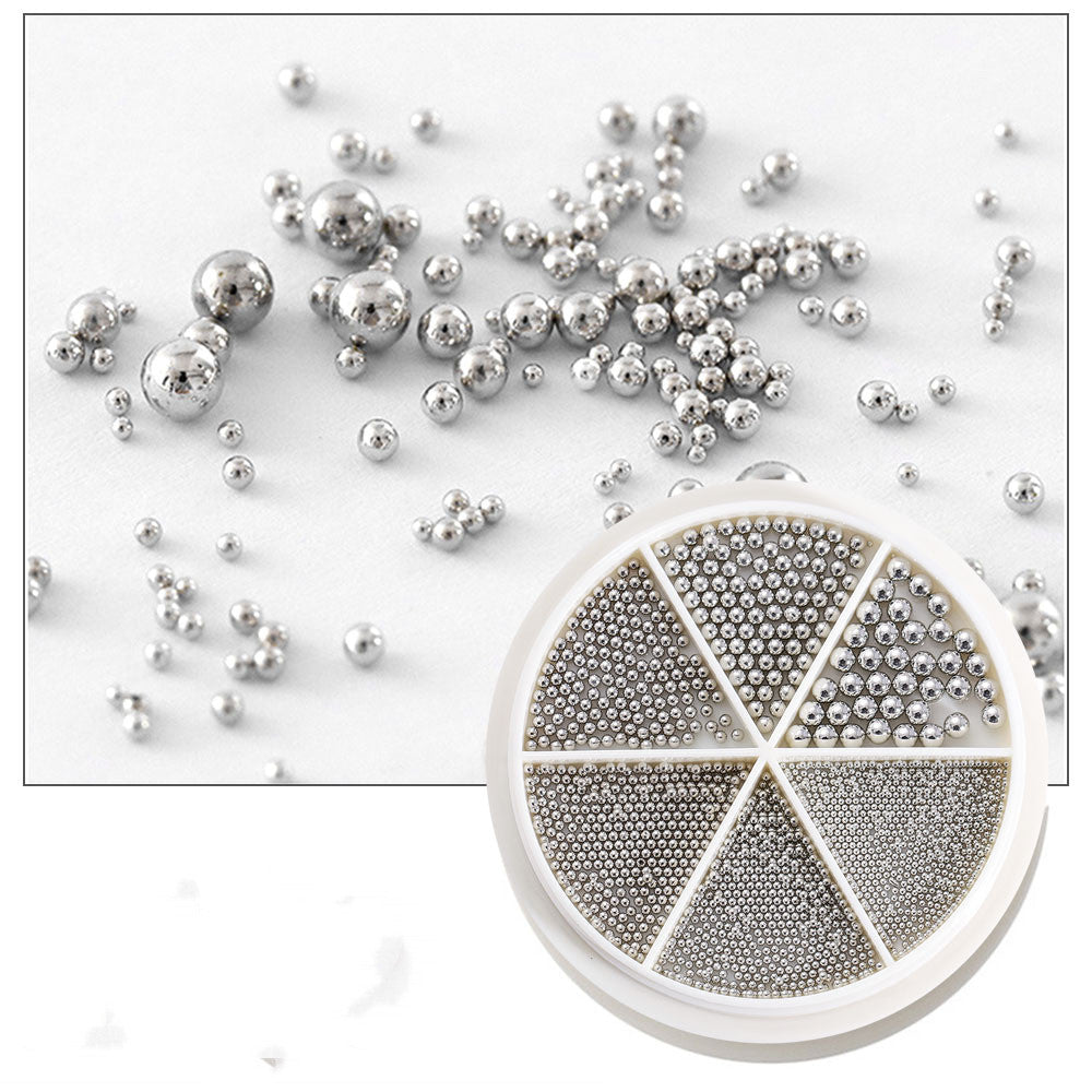 Décorations Ongles 3D Or Rose Argent Bijoux Nail Art DIY - BMYANY