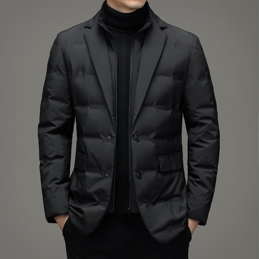 Doudoune Homme Hiver Anti-Froid Col Écharpe - BMYANY