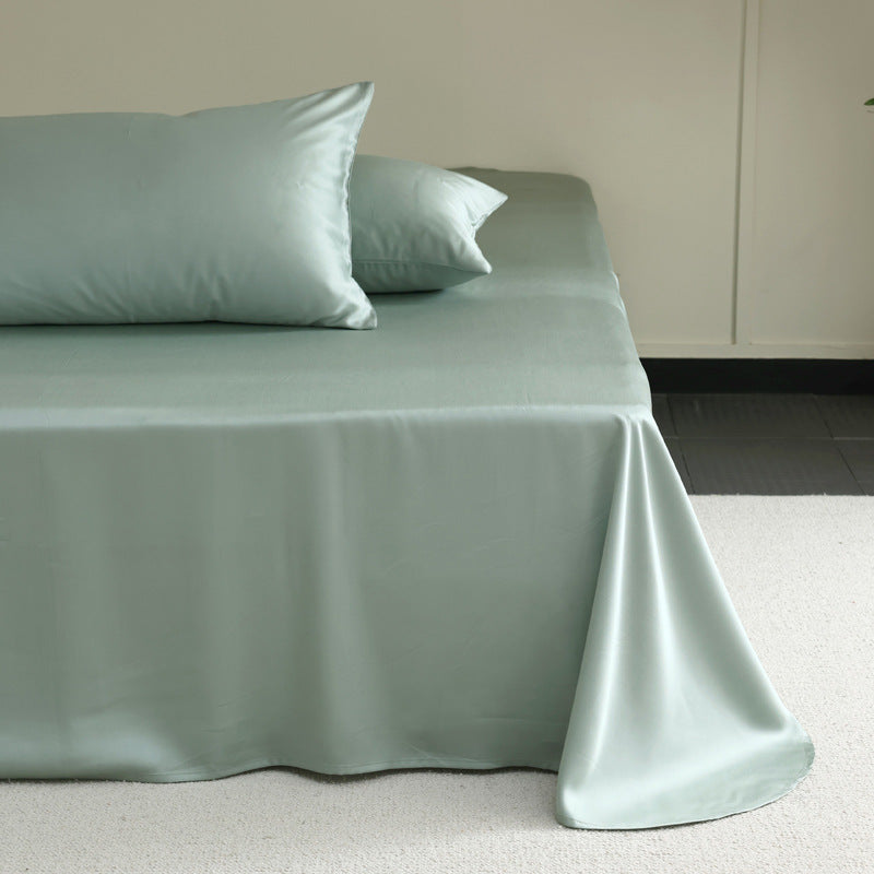 Drap Housse Tencel Monofilament Doux Lit Simple Double Arrondi - BMYANY