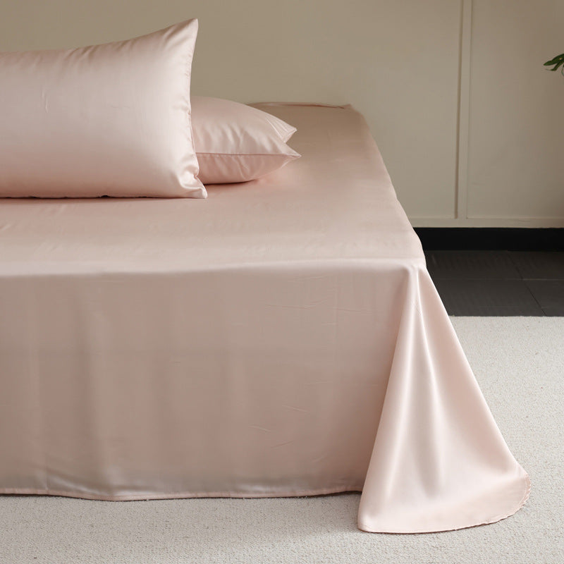 Drap Housse Tencel Monofilament Doux Lit Simple Double Arrondi - BMYANY