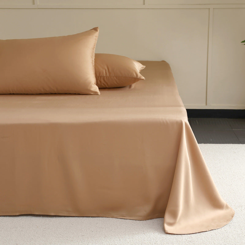 Drap Housse Tencel Monofilament Doux Lit Simple Double Arrondi - BMYANY