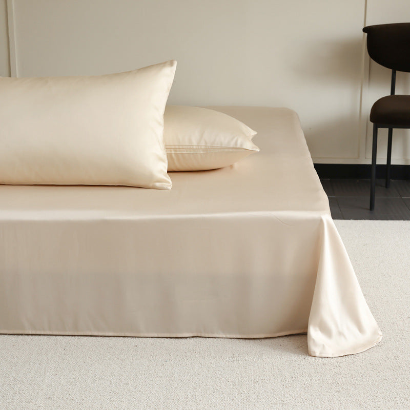Drap Housse Tencel Monofilament Doux Lit Simple Double Arrondi - BMYANY