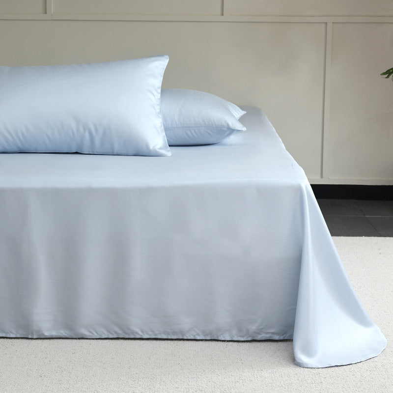 Drap Housse Tencel Monofilament Doux Lit Simple Double Arrondi - BMYANY