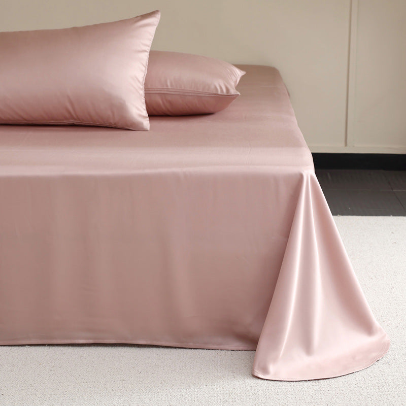 Drap Housse Tencel Monofilament Doux Lit Simple Double Arrondi - BMYANY
