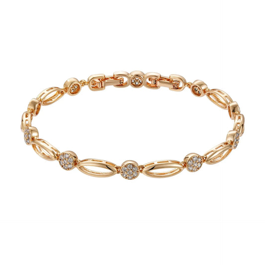 Ensemble Bracelet et Boucles d'Oreilles Sculpté Ajouré Style Ins - BMYANY