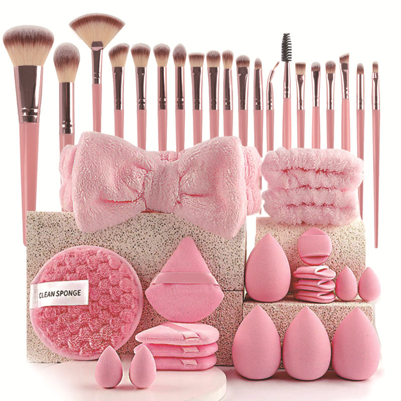 Ensemble Complet 40 Pièces Outils Beauté Maquillage Nettoyage Visage - BMYANY