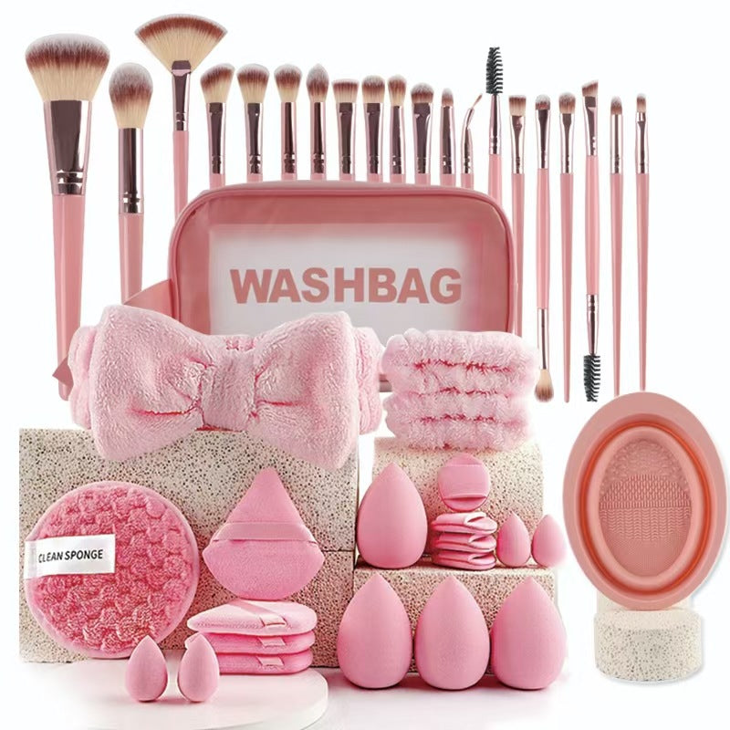 Ensemble Complet 40 Pièces Outils Beauté Maquillage Nettoyage Visage - BMYANY