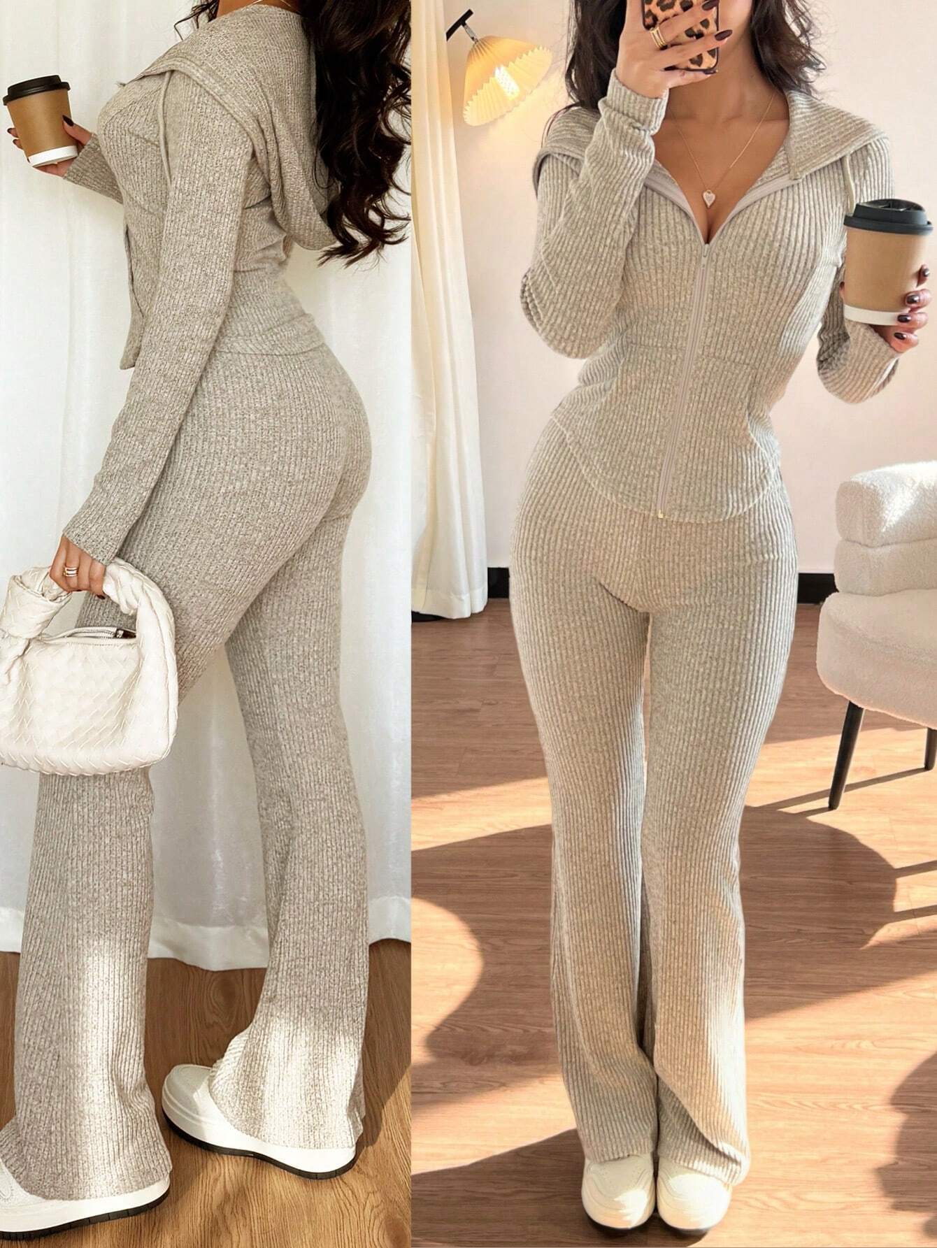 Ensemble Deux Pièces Femme Automne Hiver - BMYANY