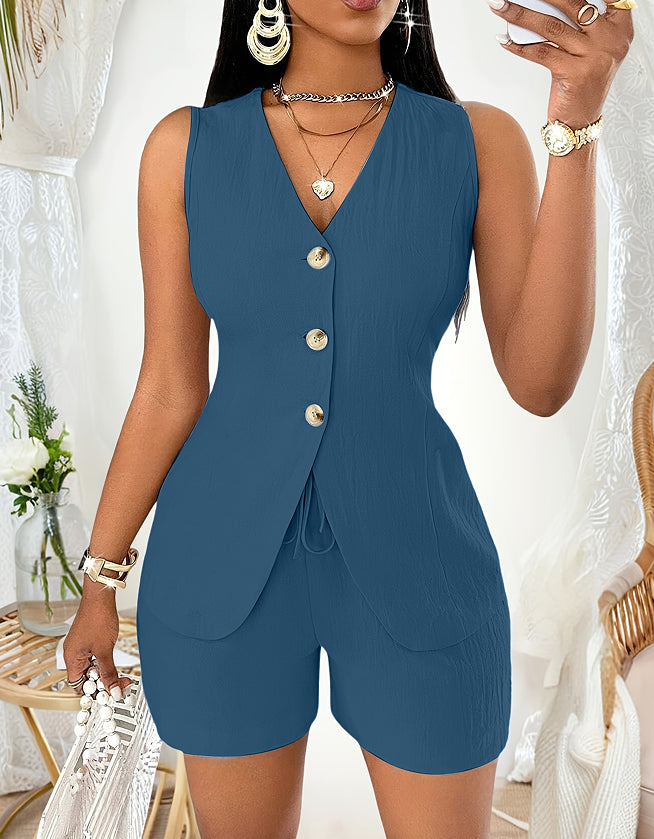 Ensemble Femme Veste et Short Assorti - BMYANY