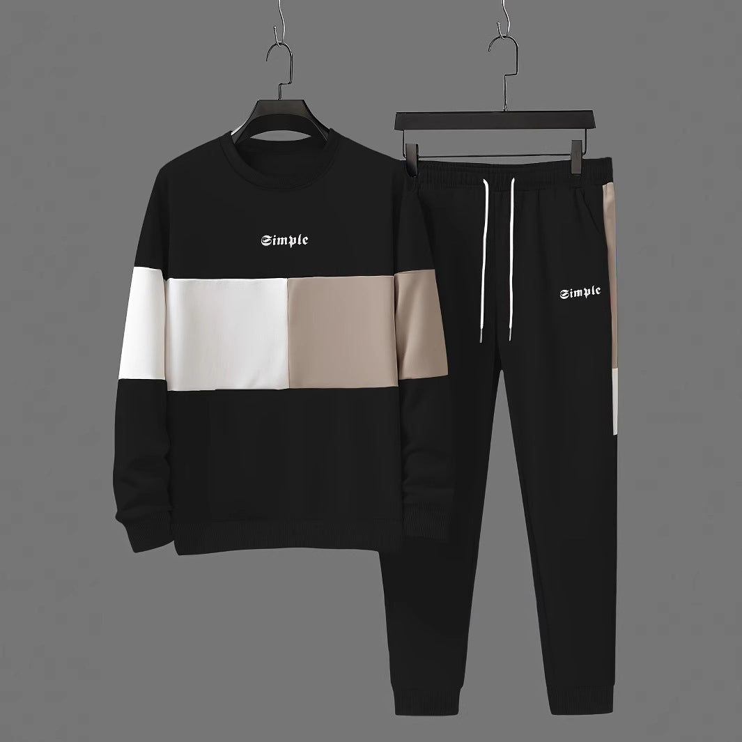 Ensemble Sport Loisir Homme Imprimé Simple Tendance - BMYANY