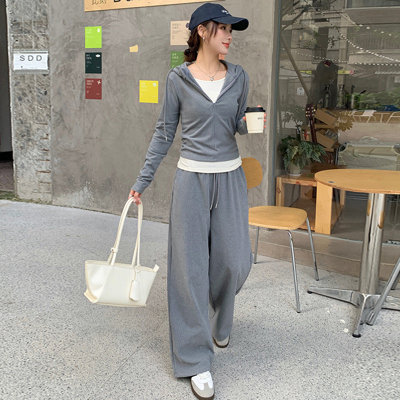 Ensemble Sweatwear Sport Femme Pantalon Décontracté - BMYANY
