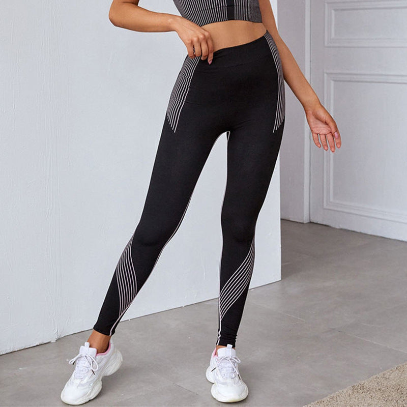 Ensemble Yoga Femmes Sans Couture Débardeur Stretch Européen - BMYANY