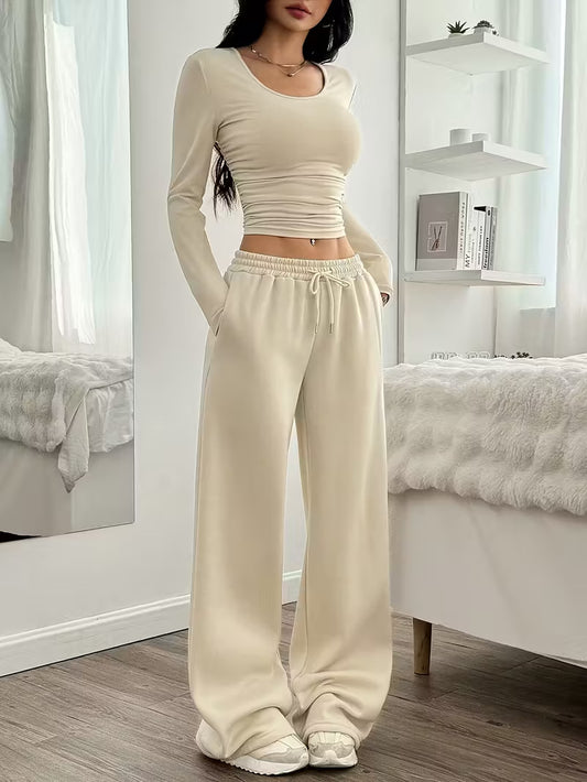 Ensemble de jogging deux pièces confortable pour femme - BMYANY
