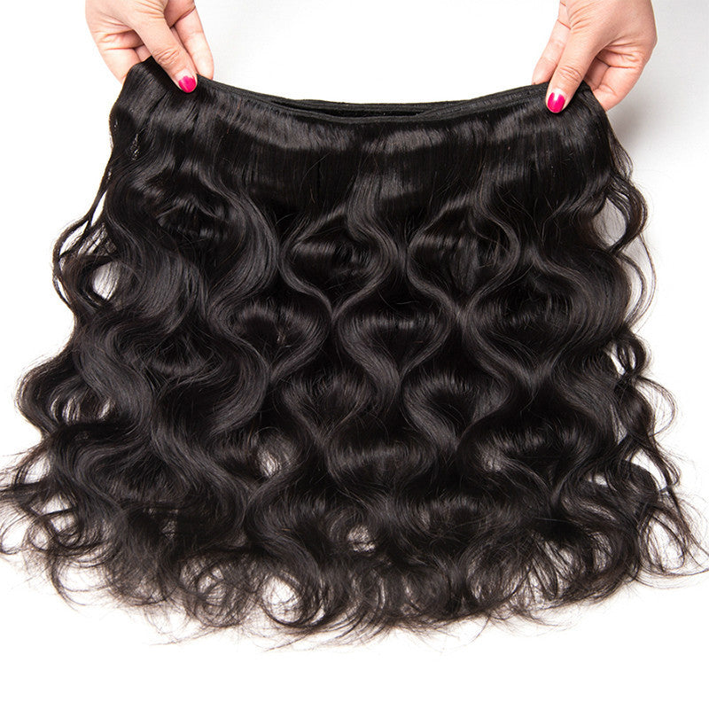 Extension de Cheveux Longs Ondulés Artificiels Couleur Unie - BMYANY