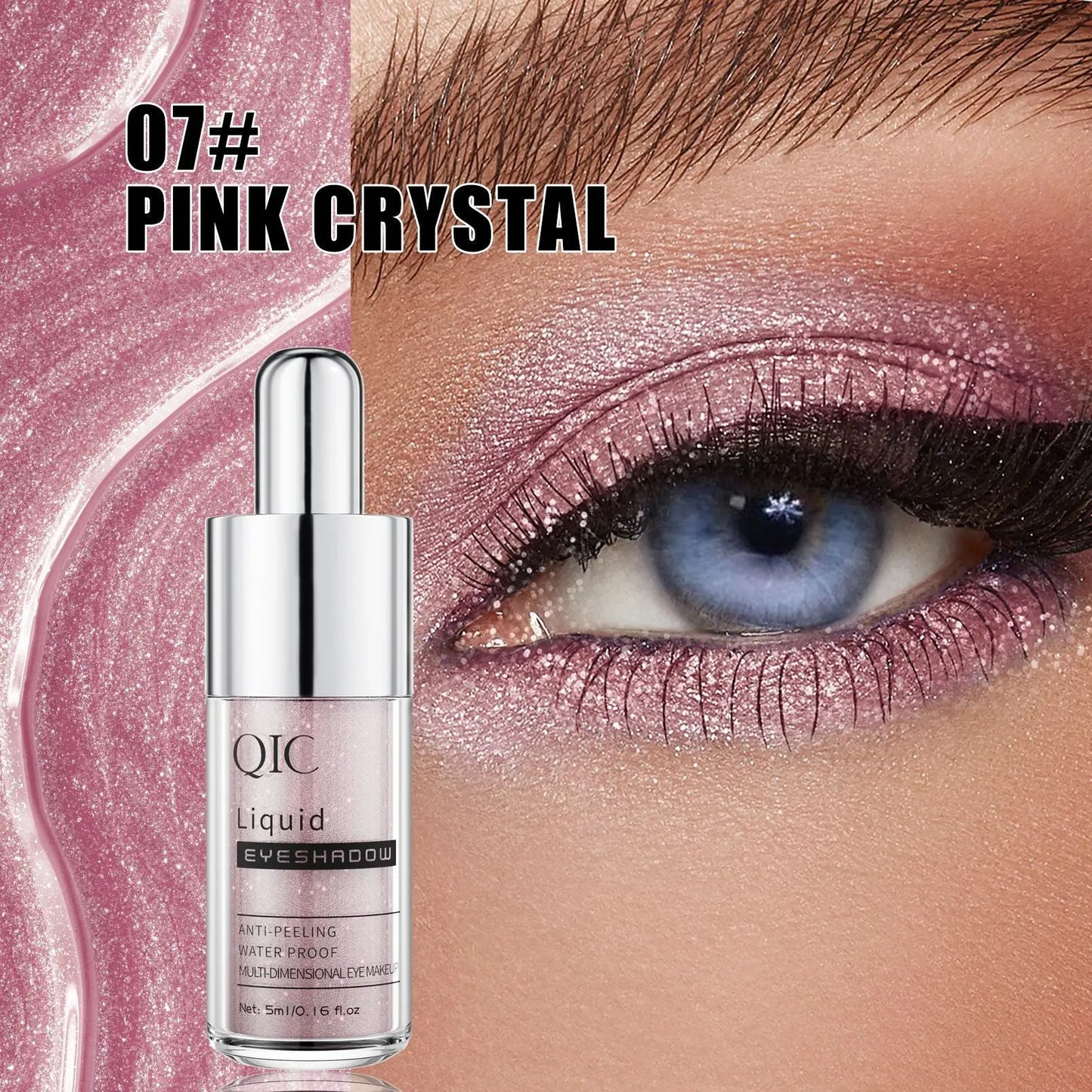 Fard à Paupières Liquide Perlé Multicolore Haute Brillance - BMYANY