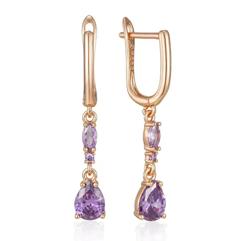 Fashion Personalized Zircon Earrings For Women - BMYANY