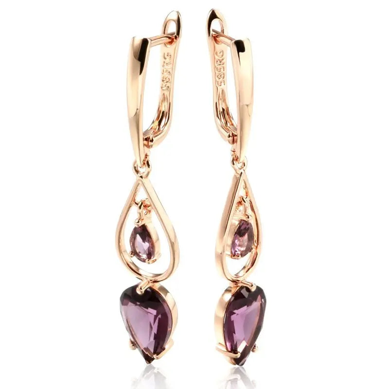 Fashion Personalized Zircon Earrings For Women - BMYANY