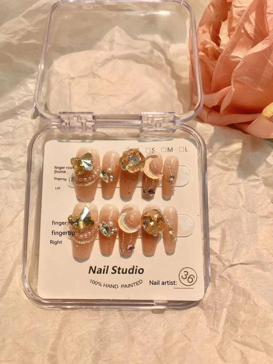 Faux Ongles Détachables Protection Solaire - BMYANY